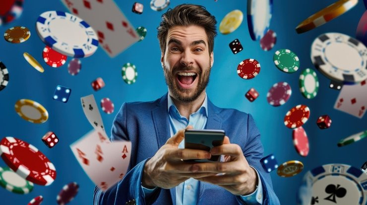 Tim profesional panjislot dalam sesi pengembangan produk hiburan digital